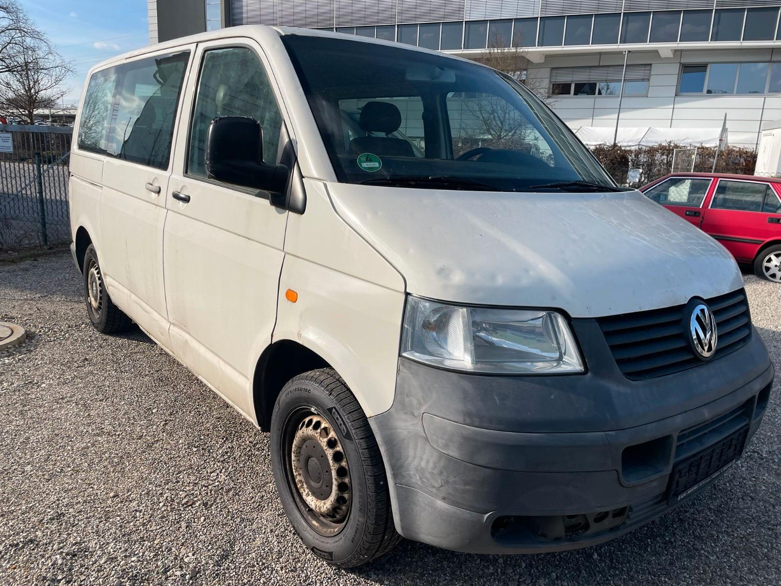 Volkswagen T5 Transporter Kasten- Fenster, 1,9 Diesel