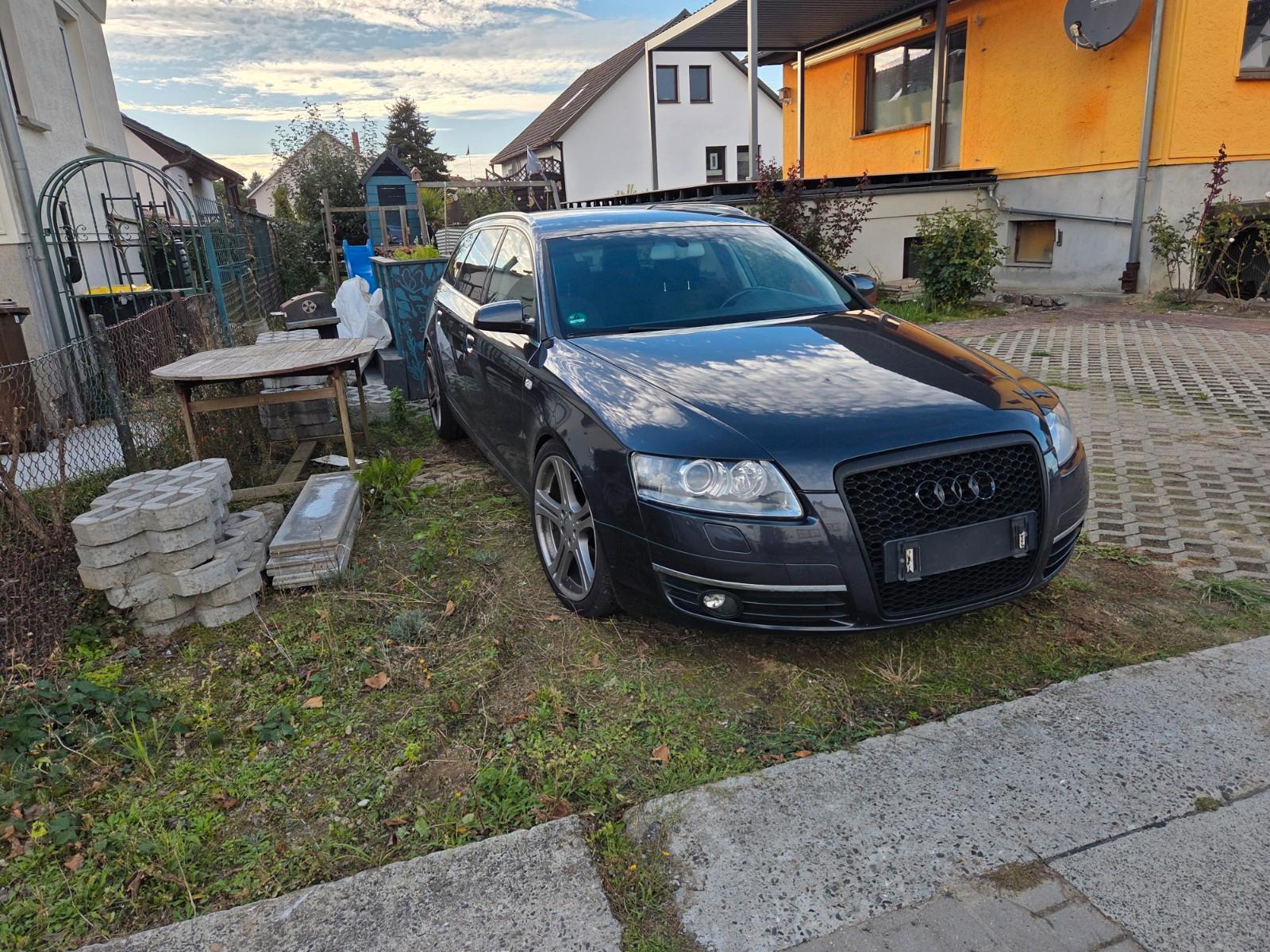 Audi A6 2007 — rear view