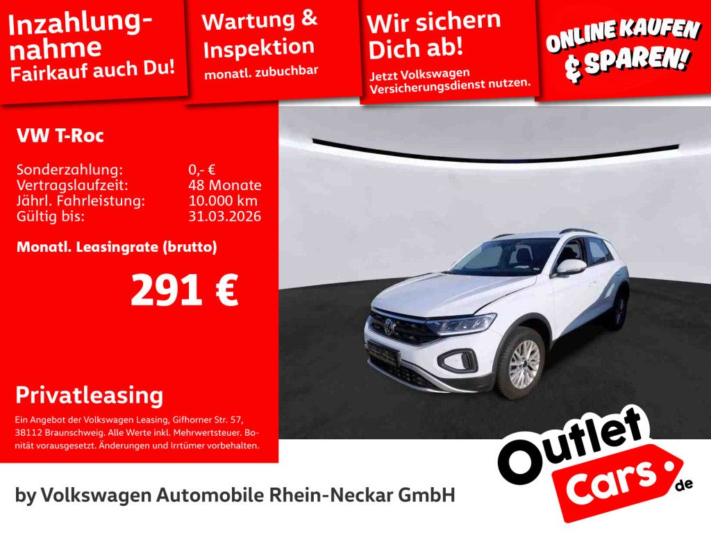 Volkswagen T-Roc 2.0 TDI Life DSG AHK App-Connect LED uvm