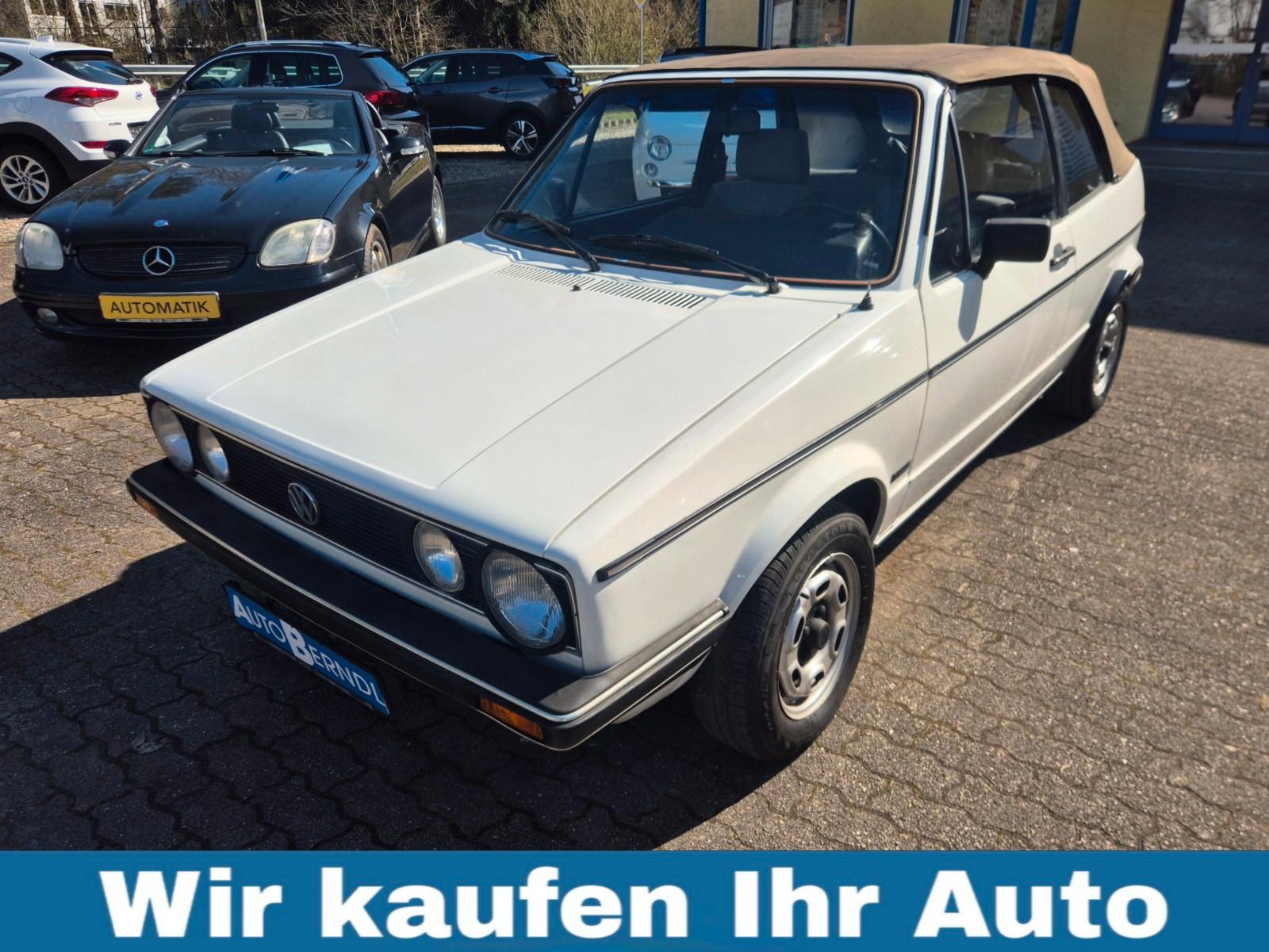 Volkswagen Golf 1 GL Cabriolet *H-Kennzeichen*Restauriert*