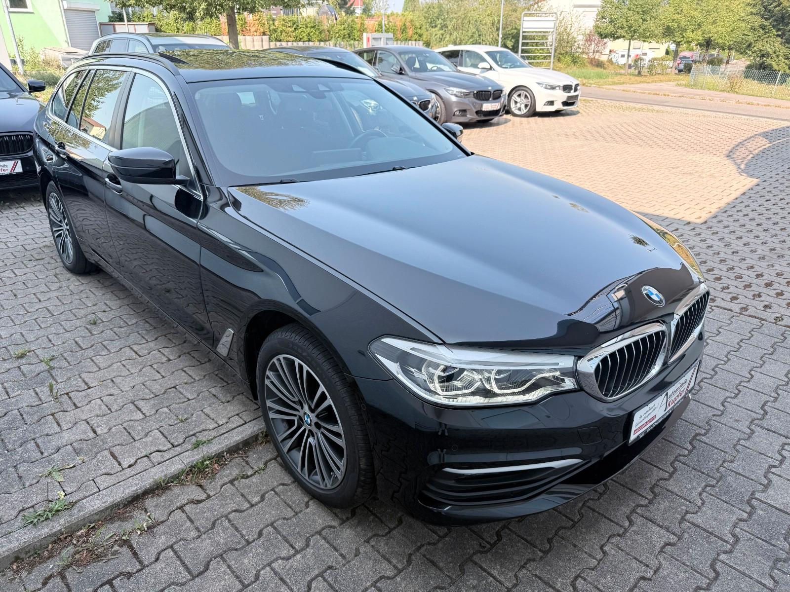 BMW 520 d Touring MH PANO ACC AHK 18" Sportline Alu, миниатюра 11