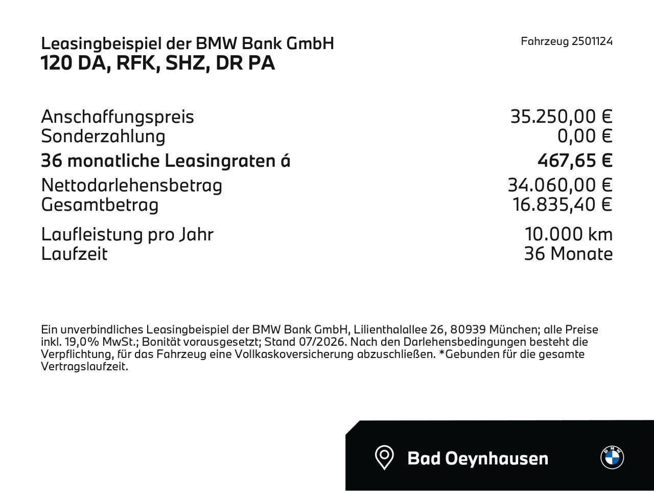 BMW 120 - Bild 2