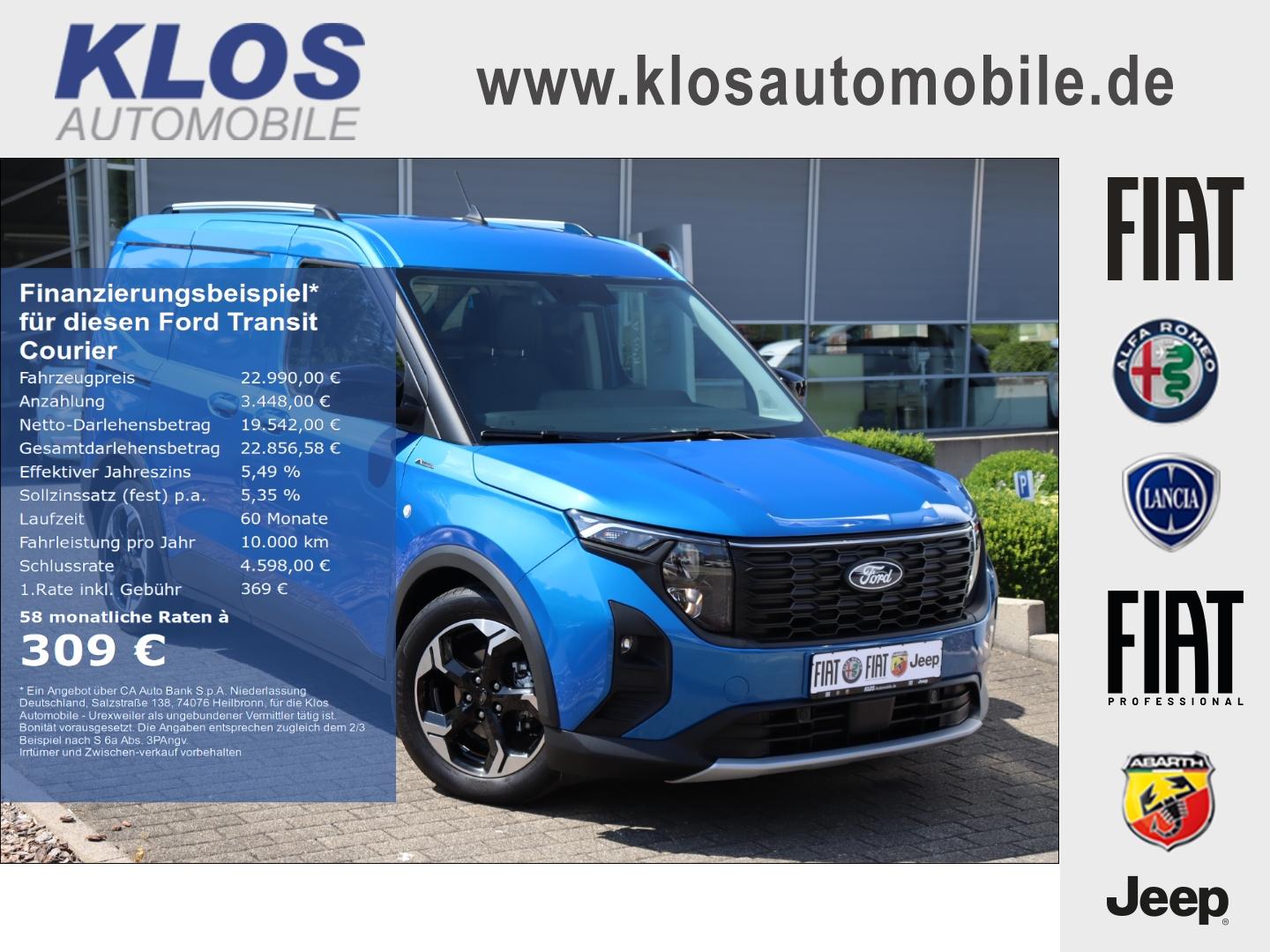 Ford Transit Courier ACTIVE 1.0 ECOBOOST AUTOMATIK AH