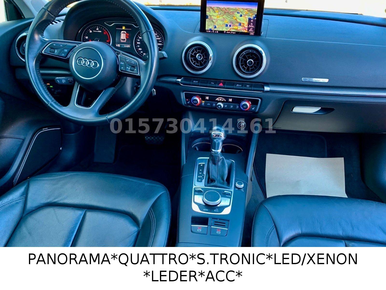 Audi A3 design quattro 2.0TDI Aut. PANO*LED*LEDER*ACC