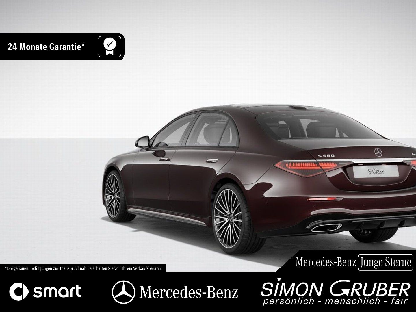 Fahrzeugabbildung Mercedes-Benz S 580 4M L AMG Night First-Class Executive Chauf