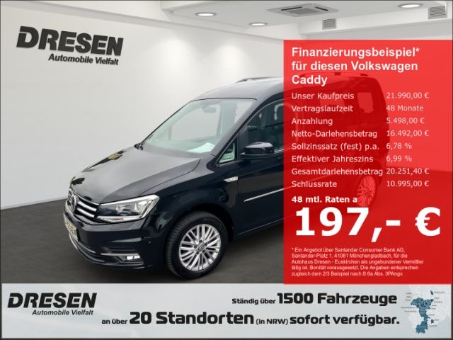 Volkswagen Caddy Highline 2.0TDI DSG/Standheizung/Kamera