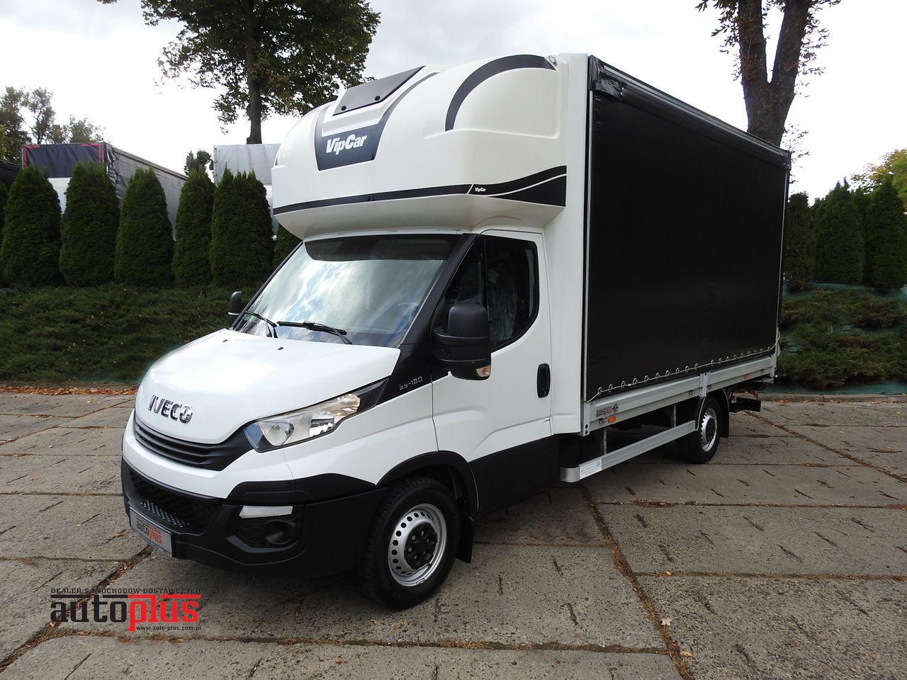 Iveco DAILY 35S18 PRITSCHE PLANE AUFZUG 8 PALETTEN