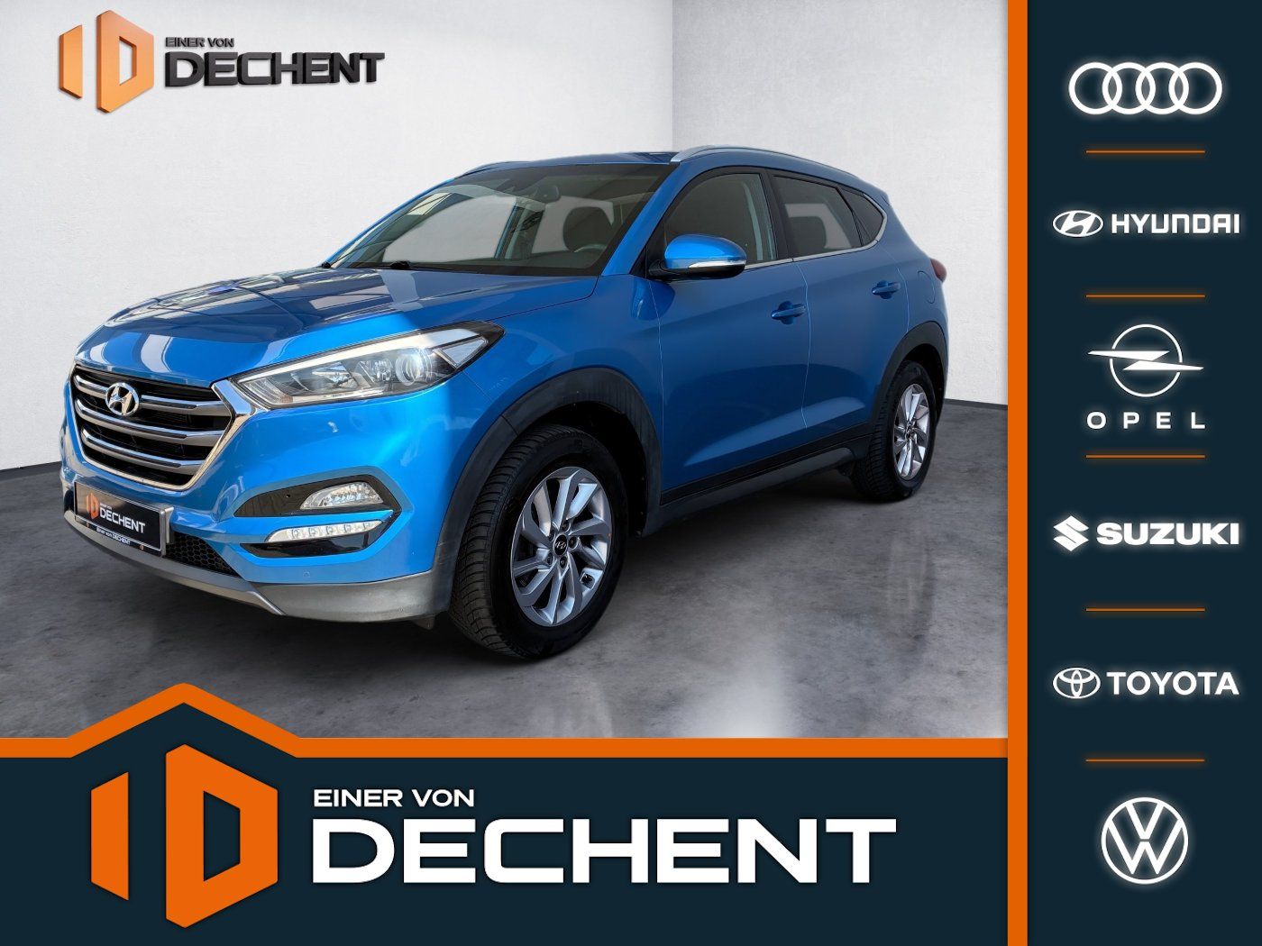Fahrzeugabbildung Hyundai Tucson 1.6 Style KlimaA,LED,Navi,SHZ,2xKlima,PDC