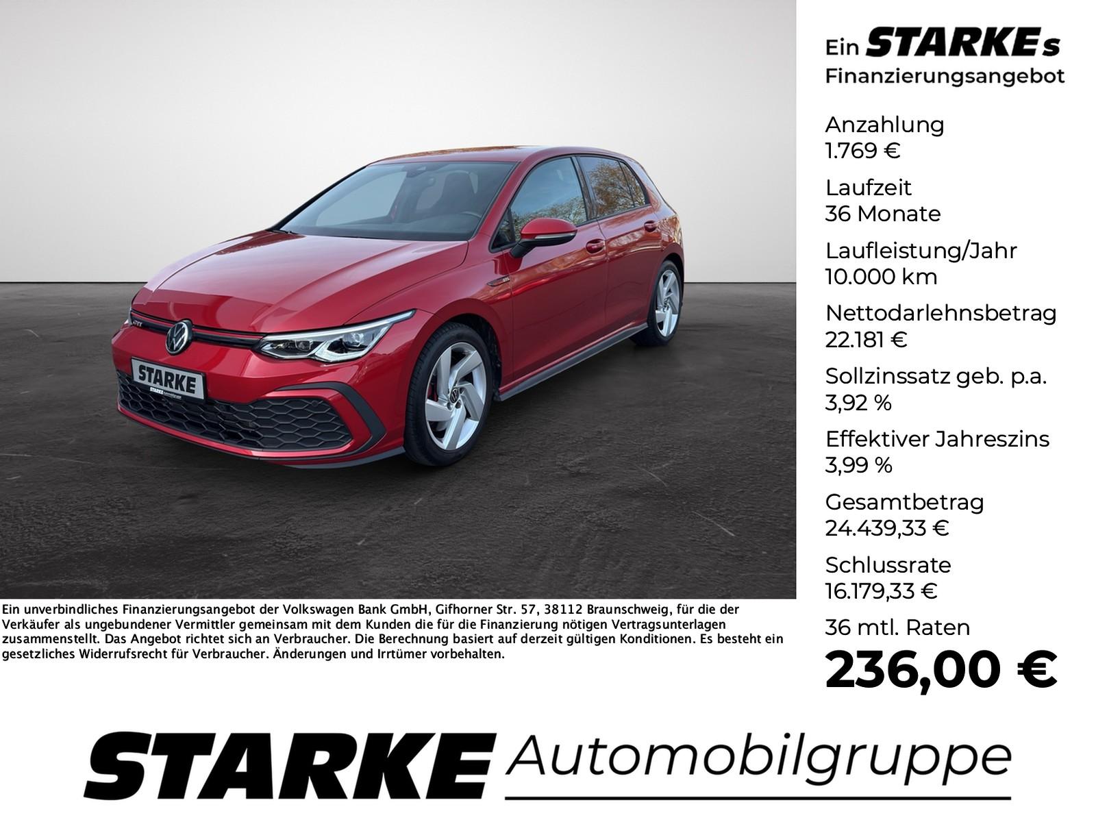 Volkswagen Golf GTI 2.0 TSI DSG  AHK Navi LED PDC LM Tempo 