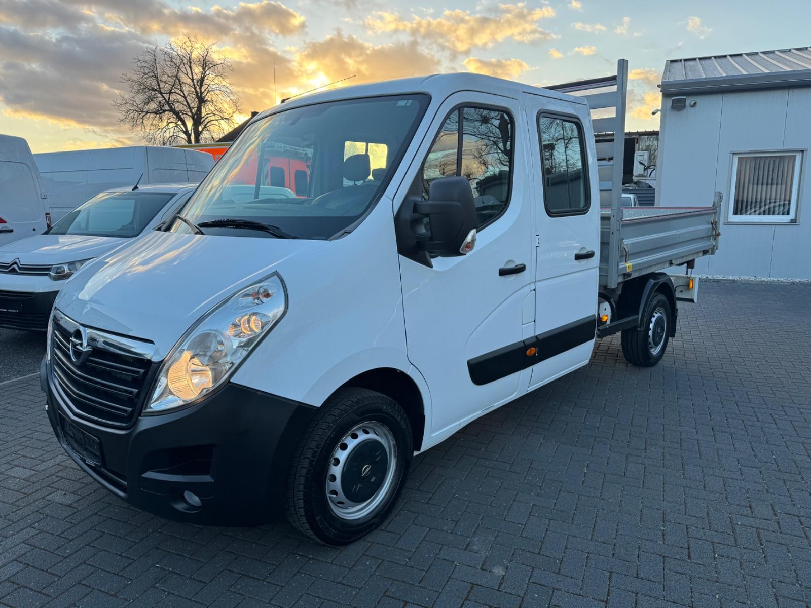 Opel Movano B Kipper DoKa L3H1 3,5t/Klima/1.Hand/TOP/