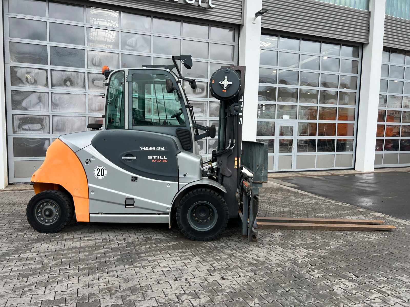 Fahrzeugabbildung Still RX70-80 / Duplex: 4.70m! / Zinkenversteller / SS