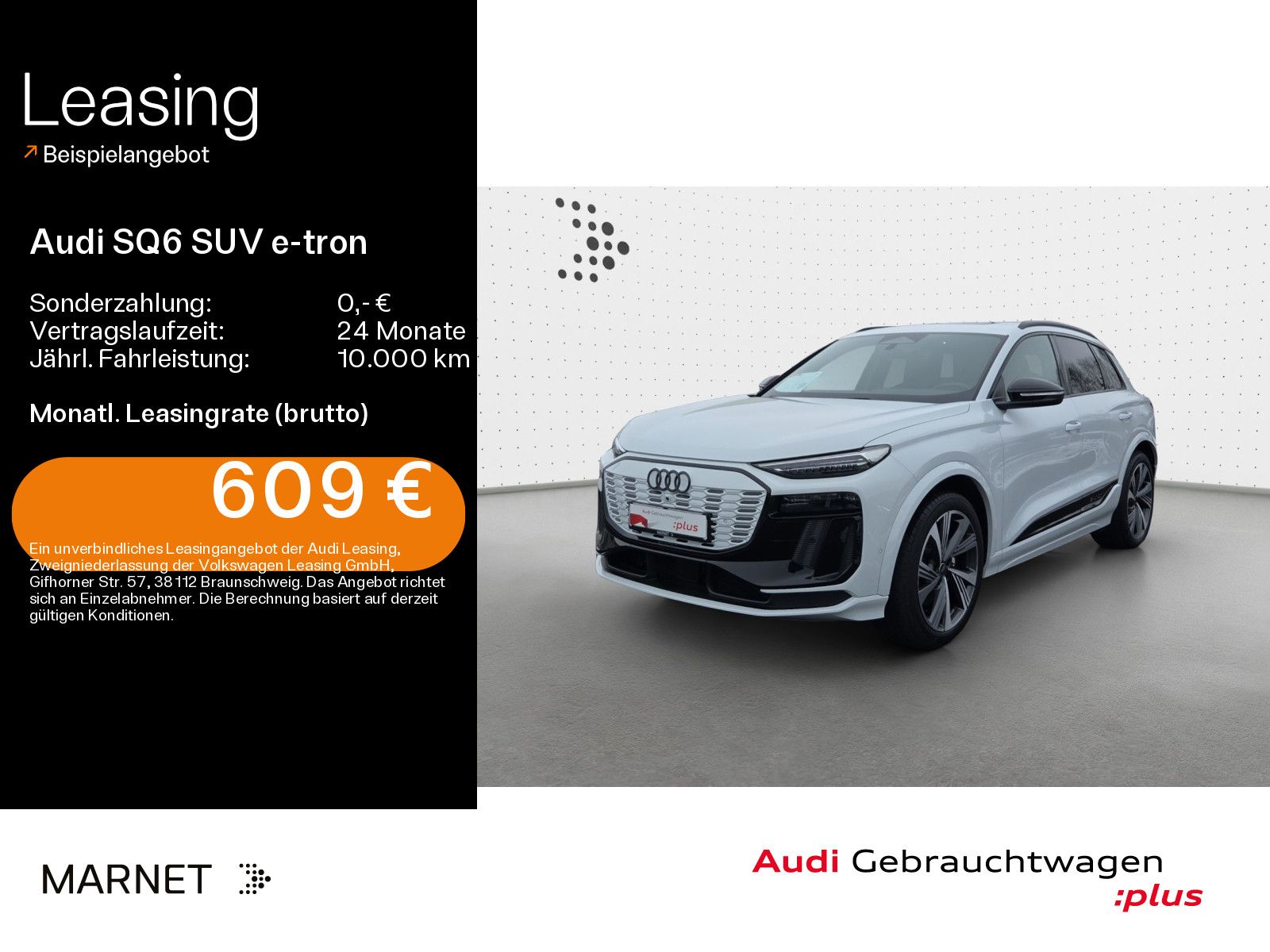 Audi SQ6 SUV e-tron quattro*Navi*Matrix*Alu*HUD*B&O*P
