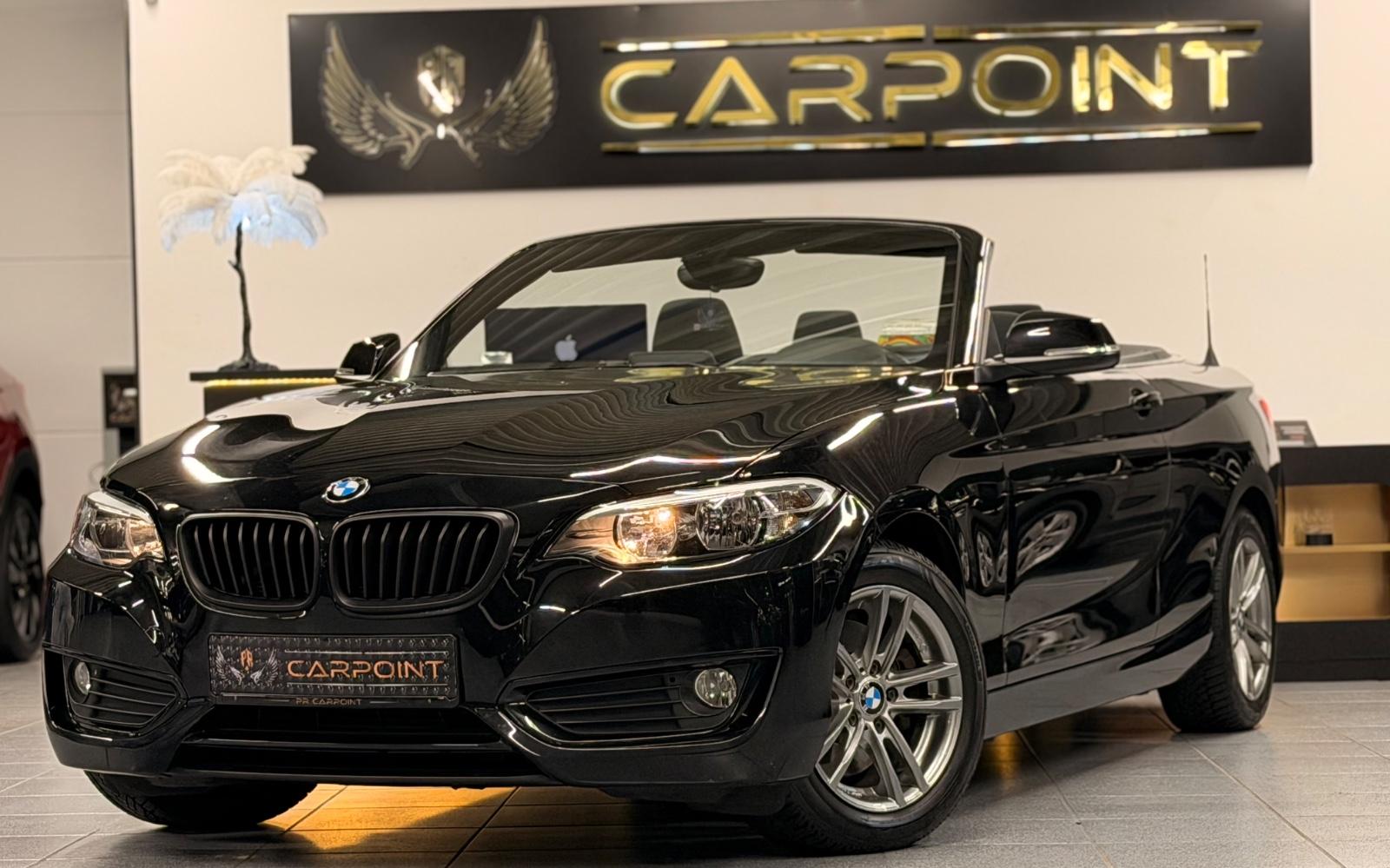 BMW 220d 2er Cabrio Basis  BT/Navi/PDC/SHZ/AL