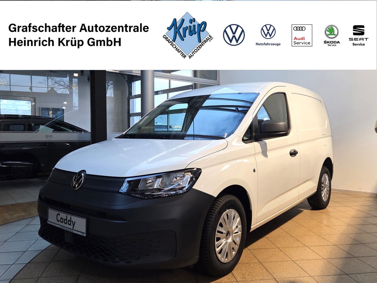 Volkswagen Caddy Cargo 2,0 TDI AHK/Lane/SHZ/APP