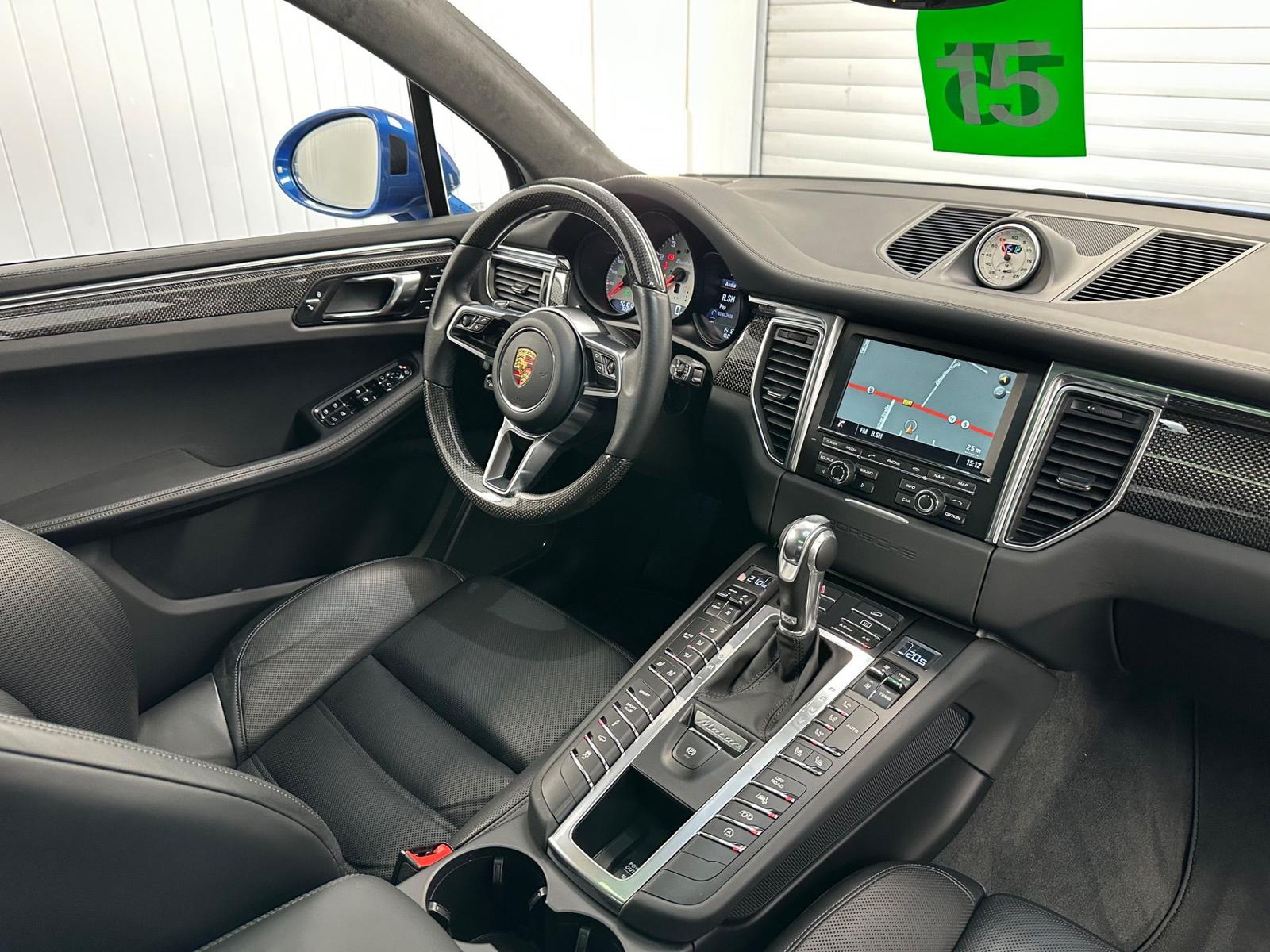 Porsche Macan Turbo 3.6 400 ch • 1ère Main • Sport Chrono • Burmester • Toit pano • Carbone • 21"