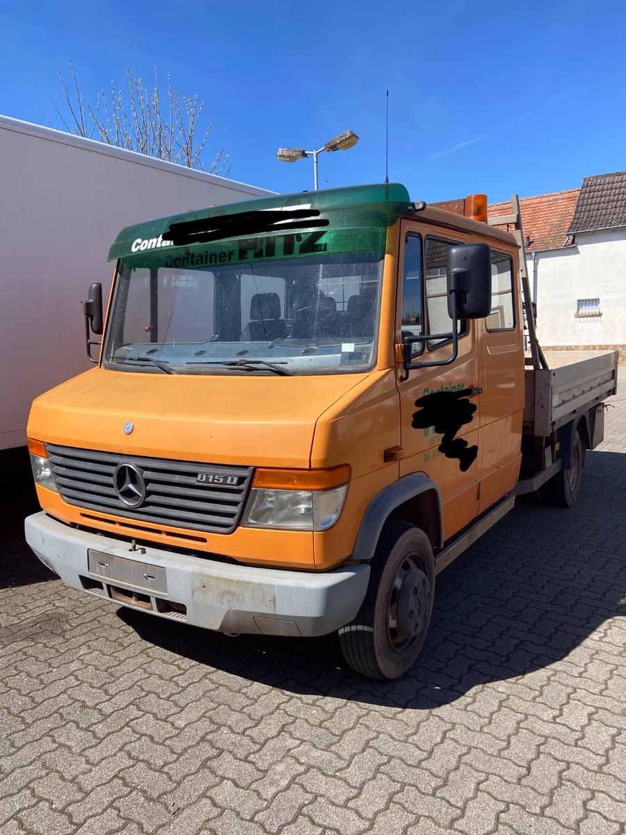 Mercedes-Benz 815 Vario Doka / Pritsche/Tüv 11/206