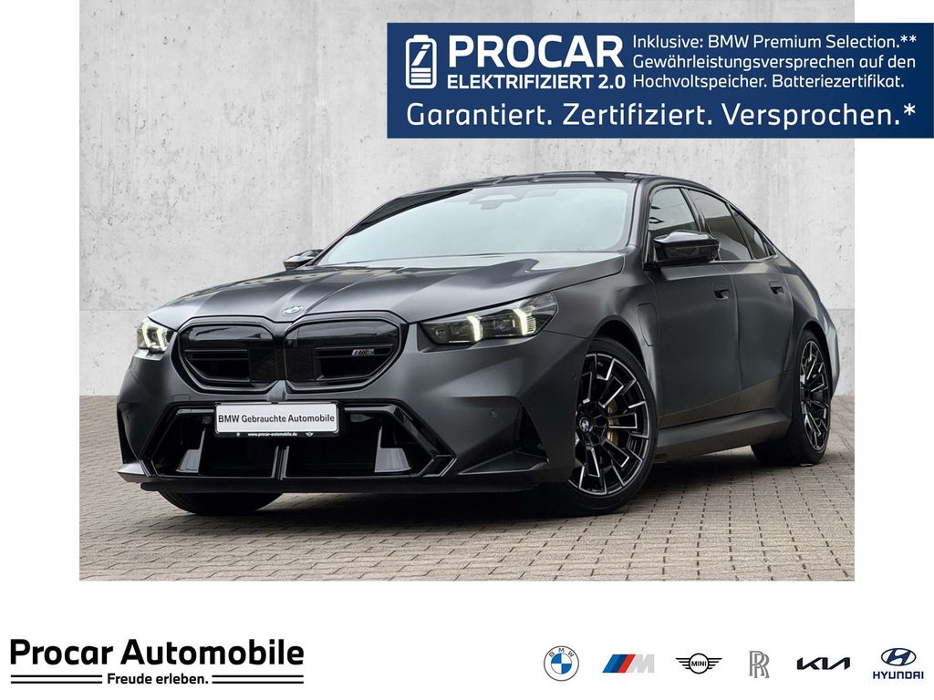 BMW M5 Limousine DA/PA Prof Carbon Keramik B&W 21"