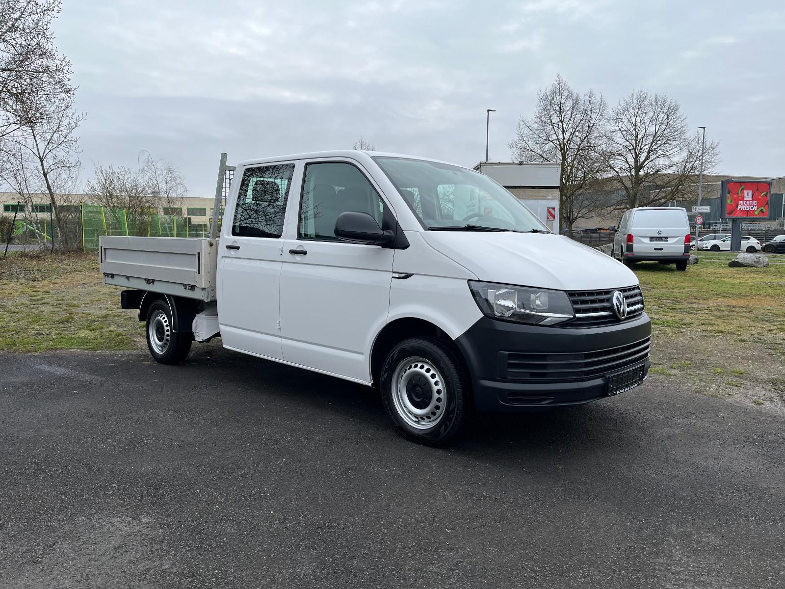 Volkswagen T6 Pritsche/Doka 2.0 TDI Klima AHK 6 Sitze 1.Hd