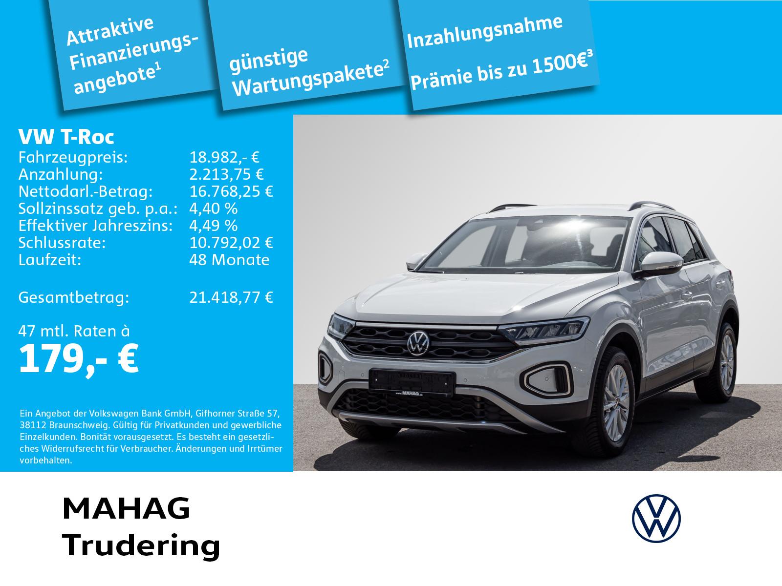 Volkswagen T-Roc Life 1.0 TSI LED ParkAssist RearView App 6