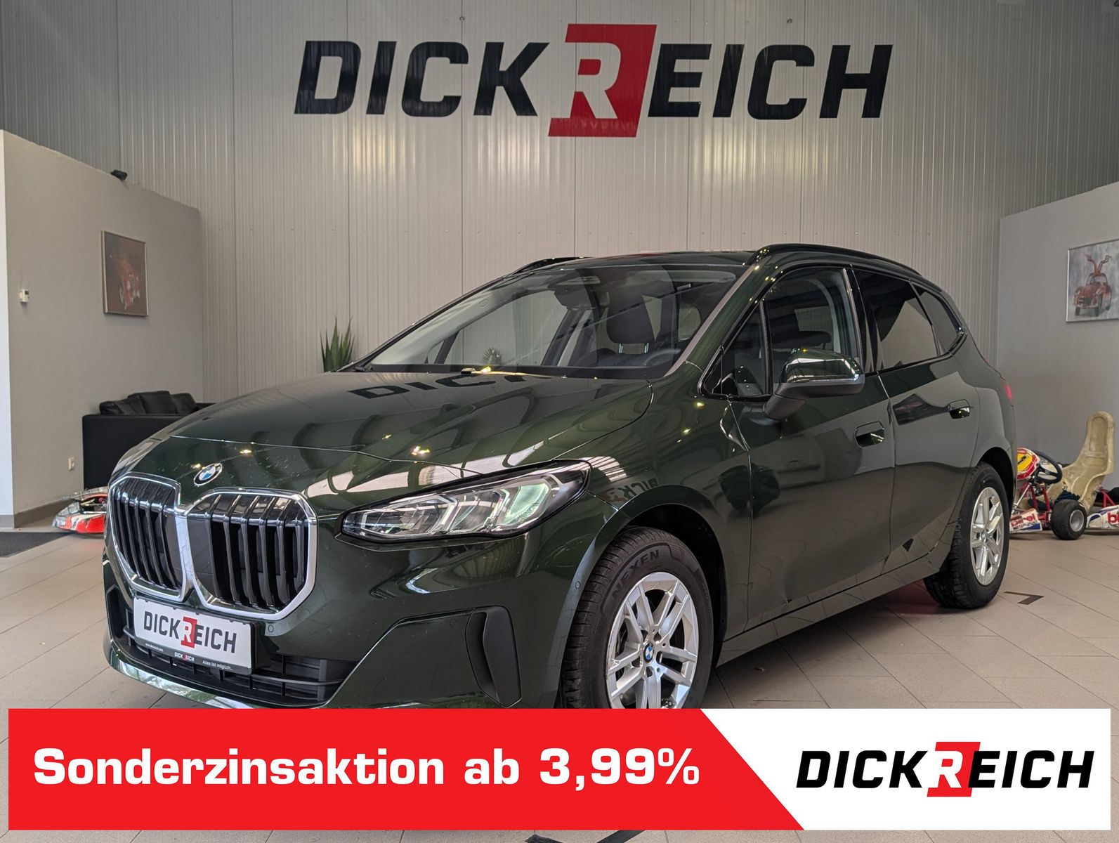 Fahrzeugabbildung BMW 218 Active Tourer d AHK Pano Cam Travel-Paket