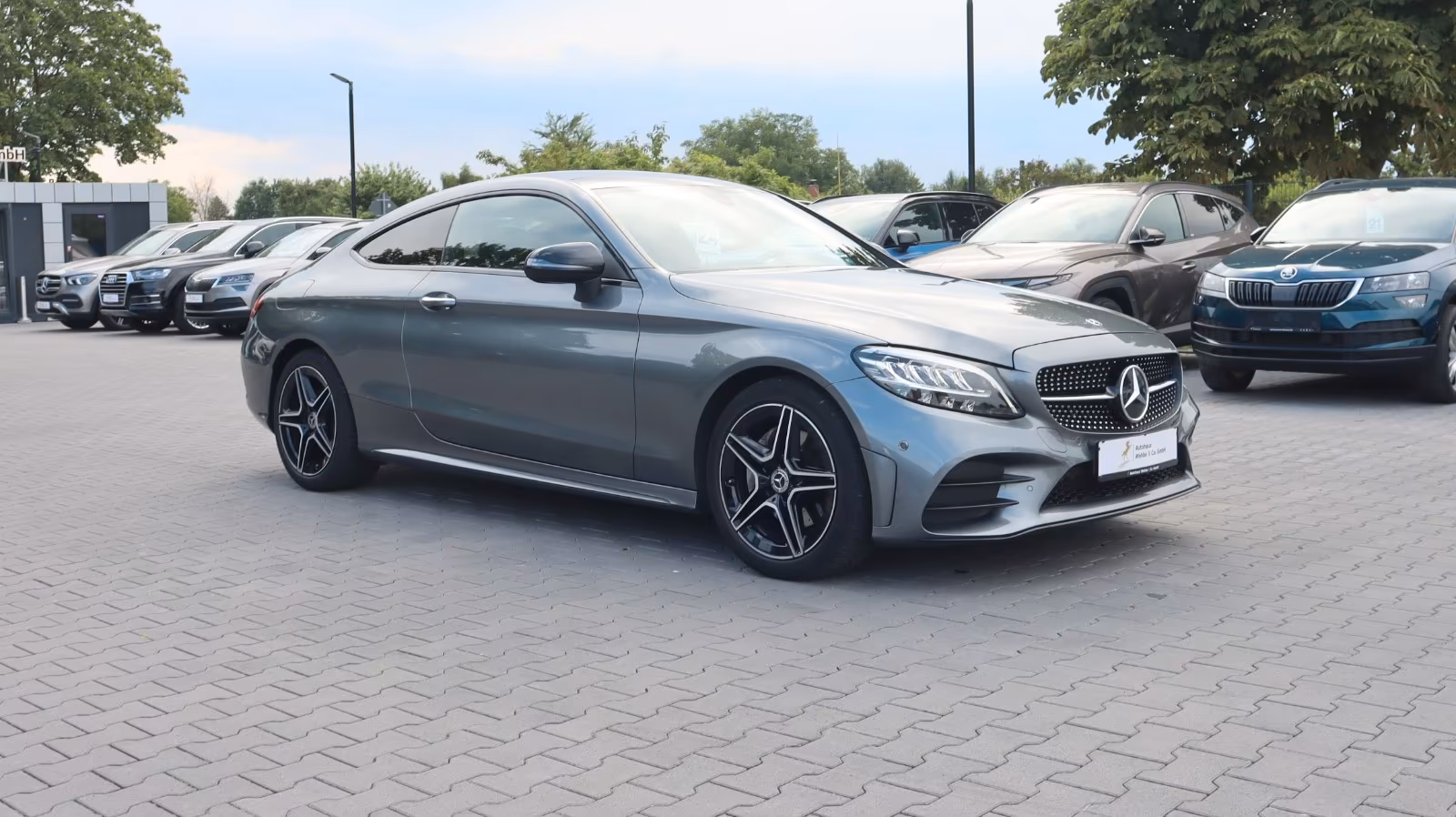 Mercedes-Benz C 200 Coupe AMG Night Virtual Pano R.Cam Keyless