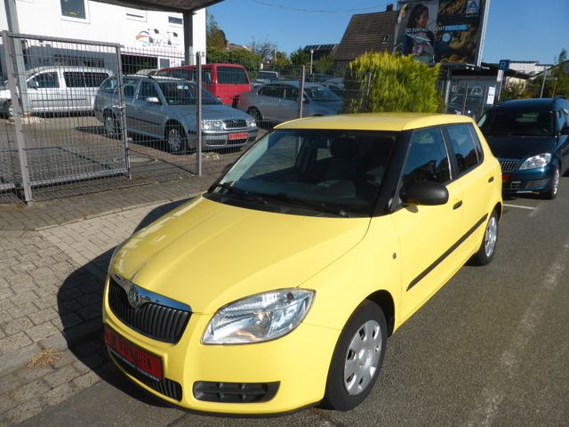 Skoda Fabia Classic 1.2L,Klima,Sprint gelb,neue AHK!