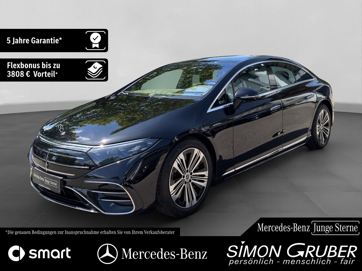Fahrzeugabbildung Mercedes-Benz EQS 500 4M AMG Massage Sitzklima AHK Mod 2026