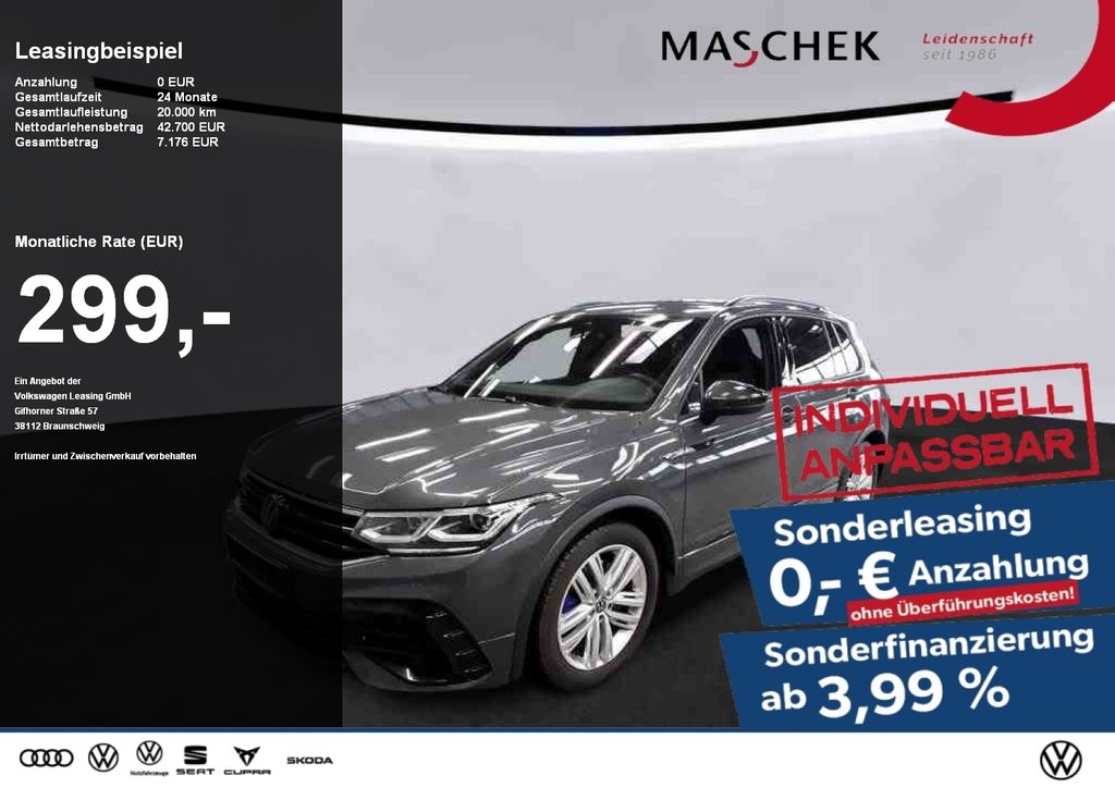 Volkswagen Tiguan R Sonderleasing Navi HUD RearView Keyless