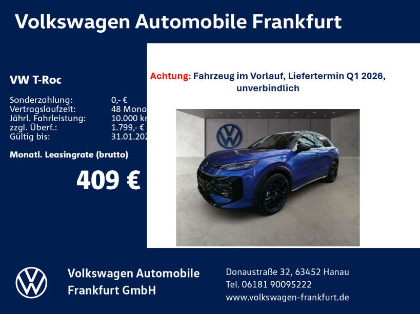 Volkswagen T-Roc Style 1.5 l eTSI OPF 110 kW (150 P S) 7-Ga