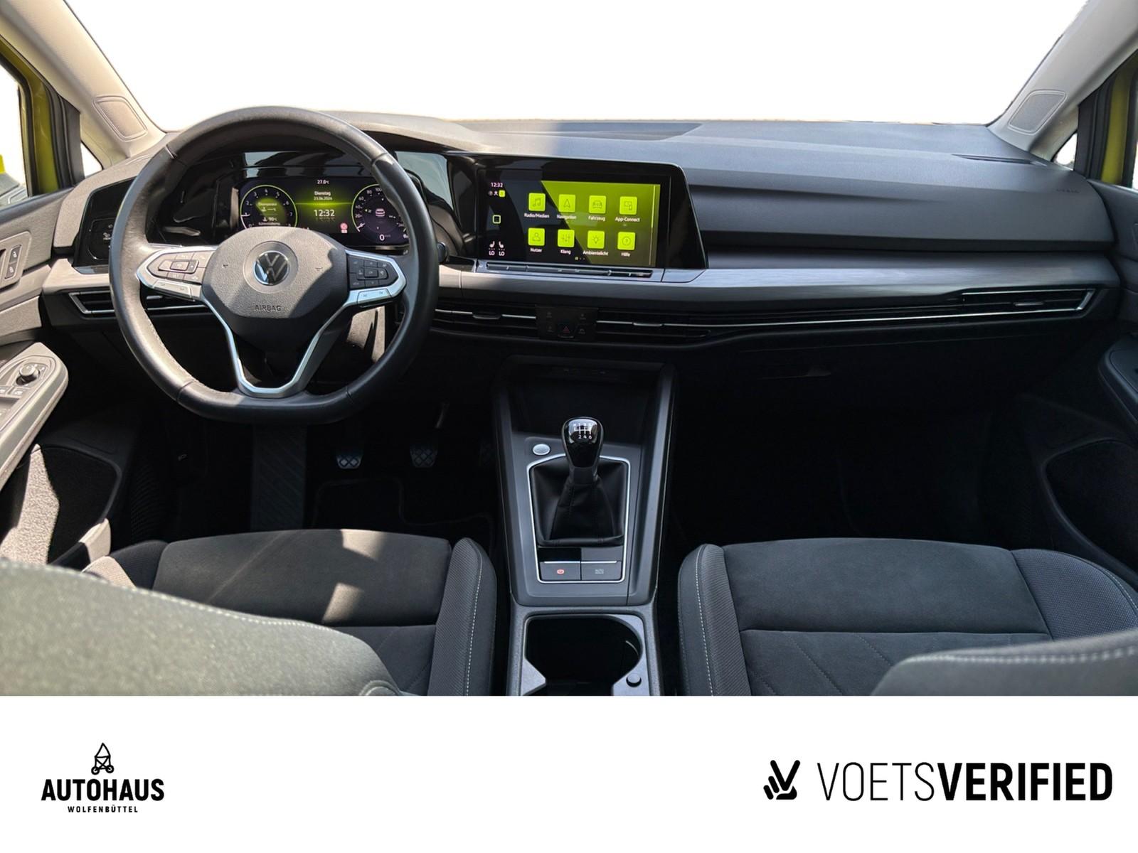 Volkswagen Golf VIII Style 1.5 TSI MATRIX+DCC+NAV+PANO, миниатюра 7