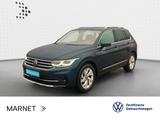 Volkswagen Tiguan 2.0 TSI DSG 4Motion EleganceNavi*AHK*Pano - mit Benzin-Antrieb: Blau, Beheizbares Lenkrad, Geländewagen