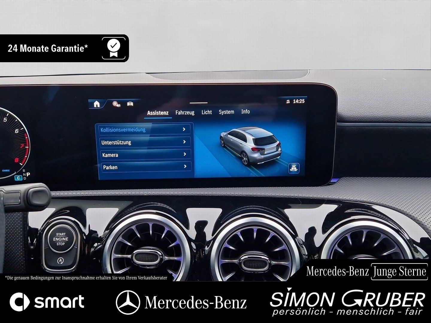 Fahrzeugabbildung Mercedes-Benz A 200 AMG Line Adv.+ Multibeam Kamera Ambi KeyGo