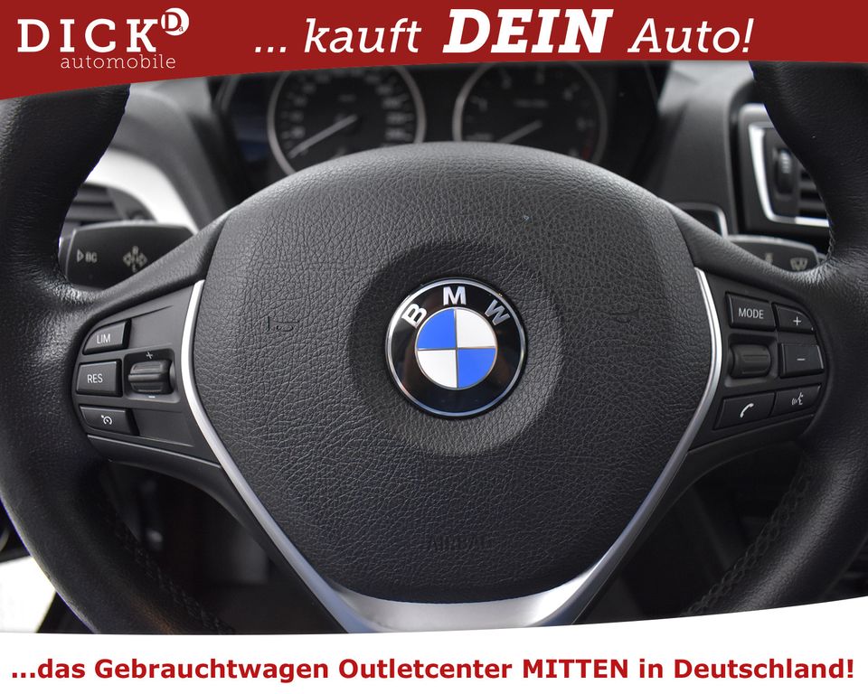 BMW 120 d Advantage M SPORTF.+LED+SHZ+PDC+TEMP+MFL+LM