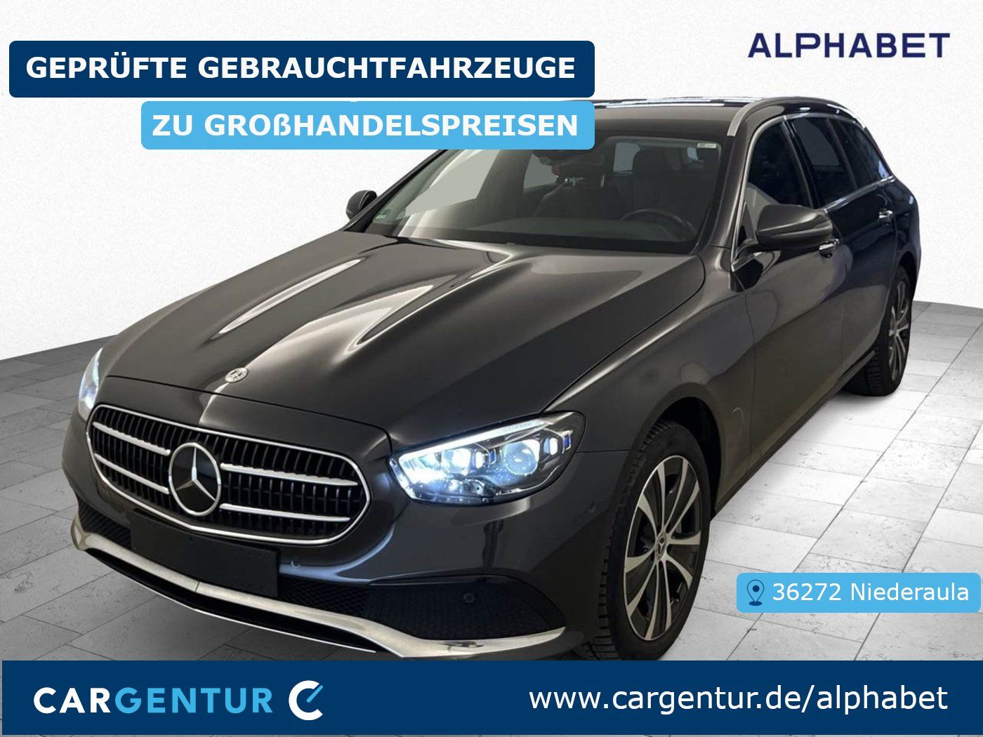 Mercedes-Benz E 300 de 4Matic Avantgarde Burmester Wide AHK