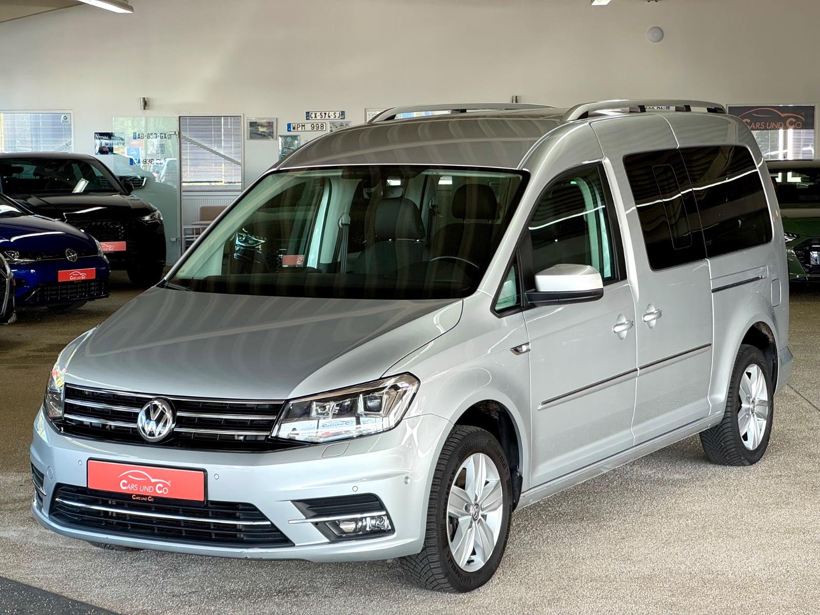 Volkswagen Caddy Maxi DSG 7Sitz STHZ*AHK*ACC*BX*APP*SHZ*19%
