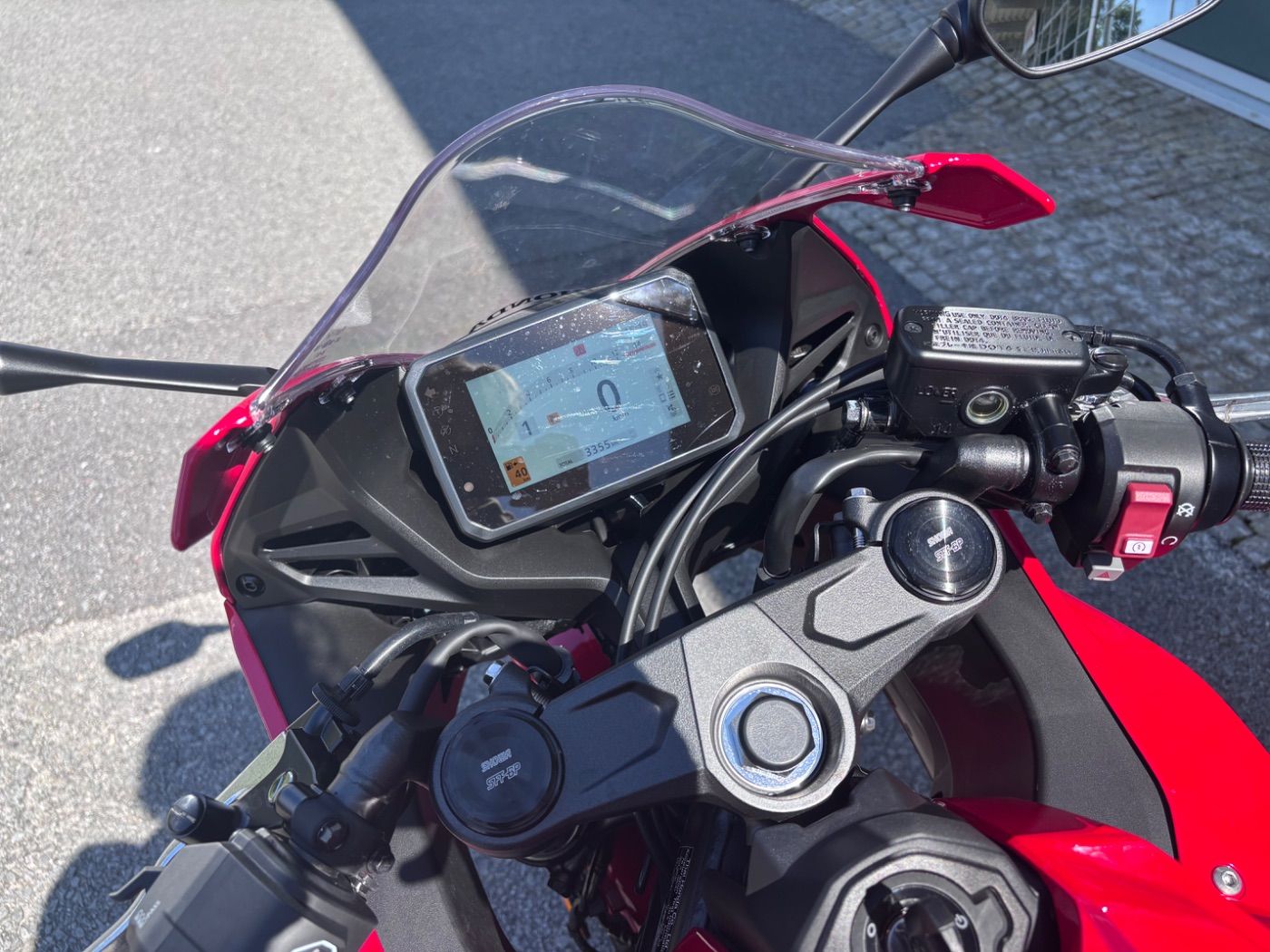 Fahrzeugabbildung Honda CBR 650 R, Quickshifter, Kurzer KZH,