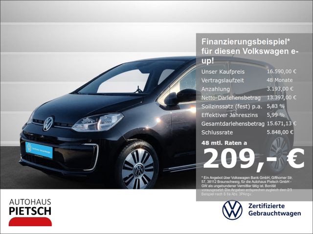 Volkswagen up e-up! Style Plus Sitzhzg Kamera Tempomat PDC