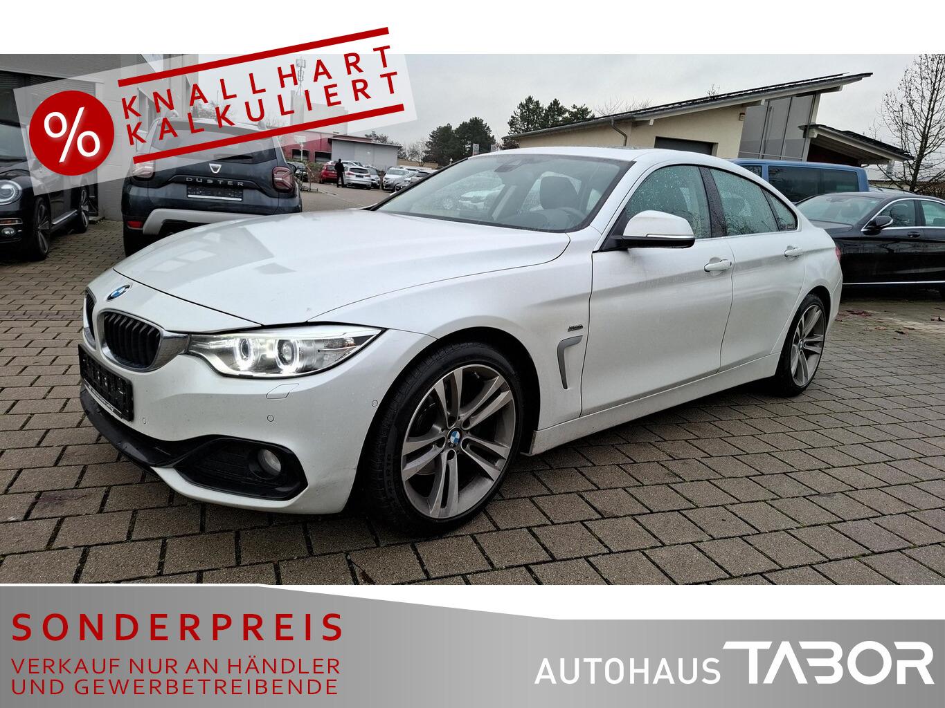 BMW 420d Gran Coupe Sport Line Navi HUD SD SHZ PDC