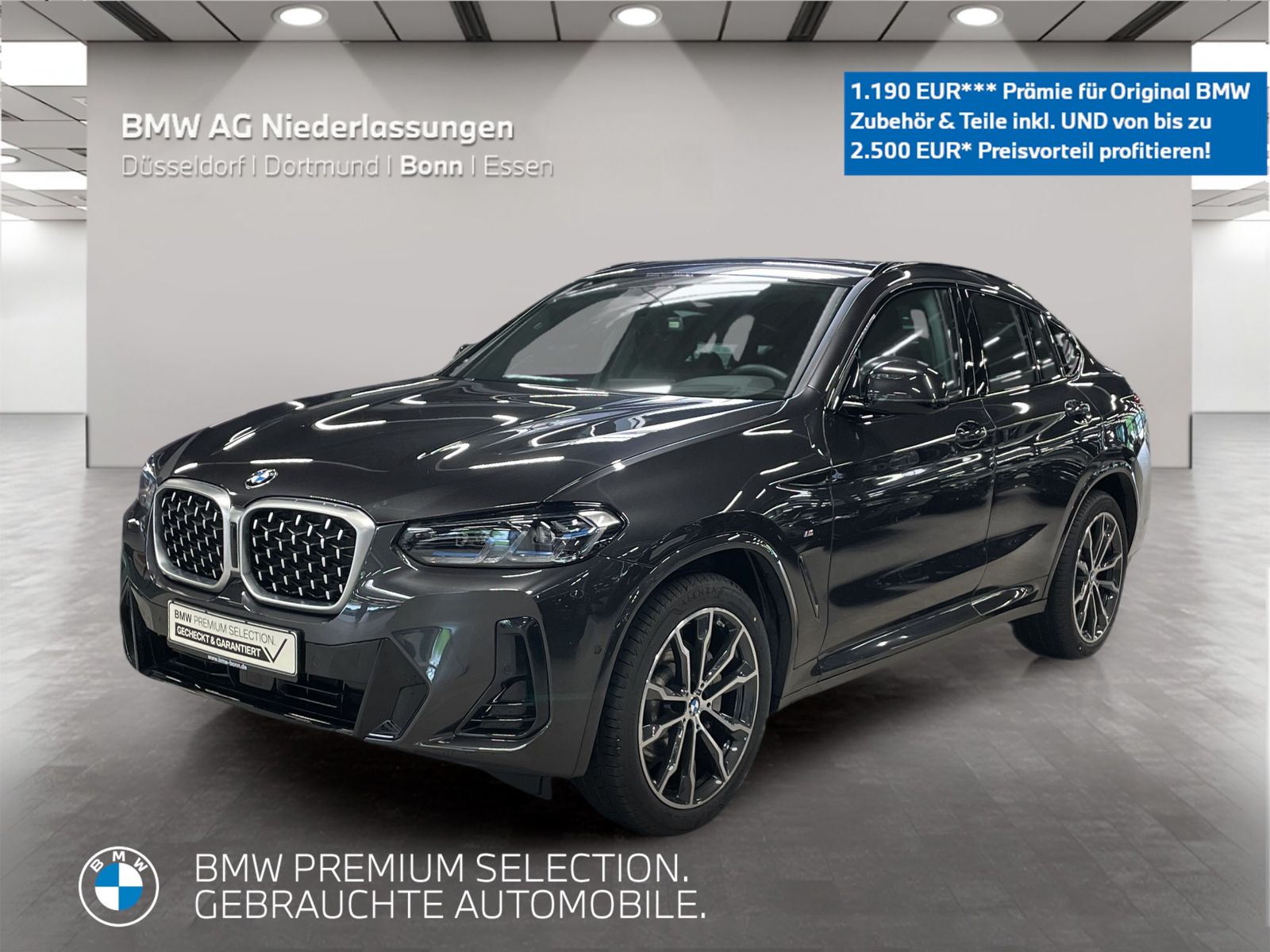 BMW X4 xDrive30d Leasing ab 447,03€¹ M Sport AHK