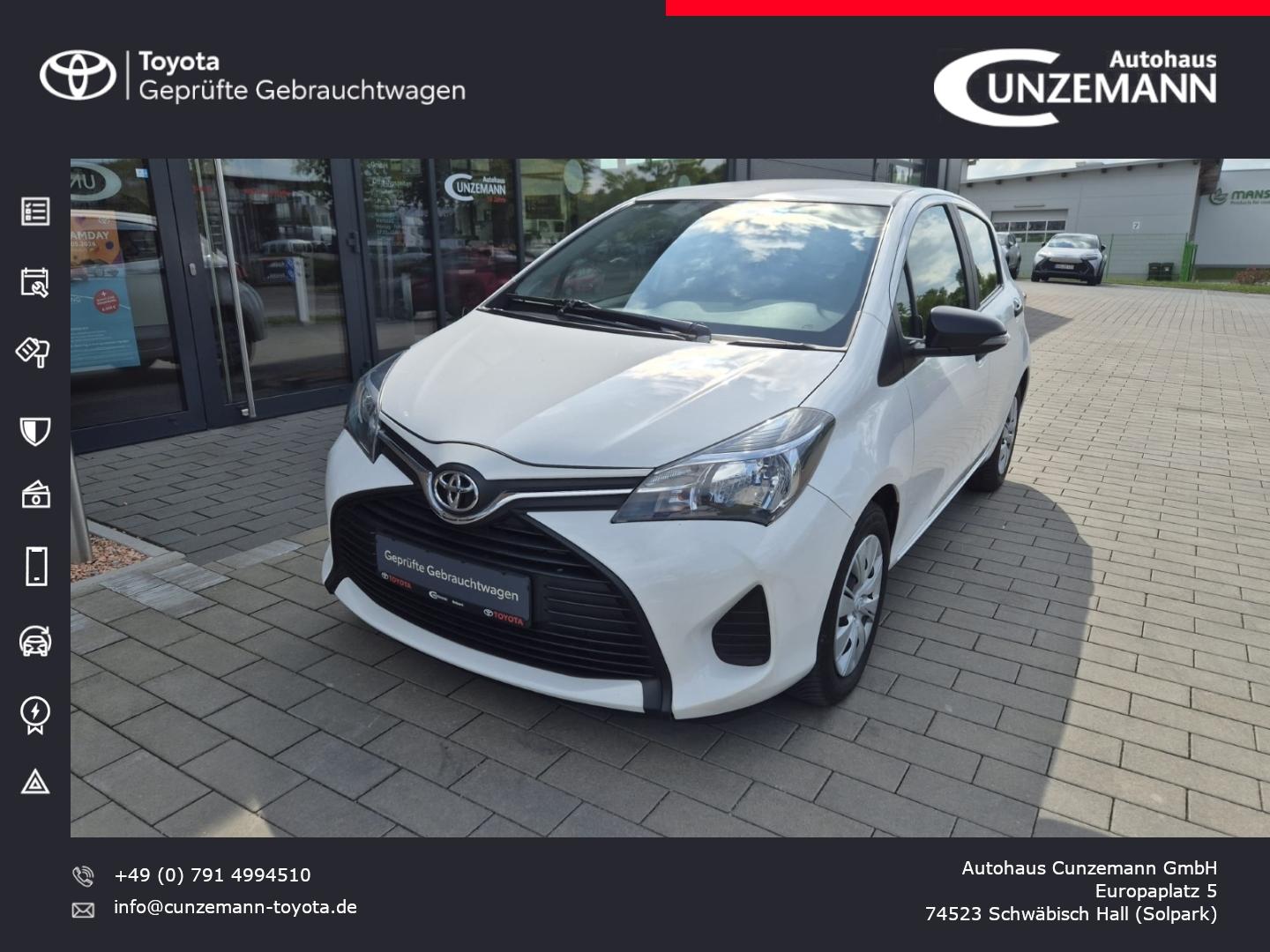 Toyota Yaris 1.0 l Benziner 5-Gang Schaltgetriebe