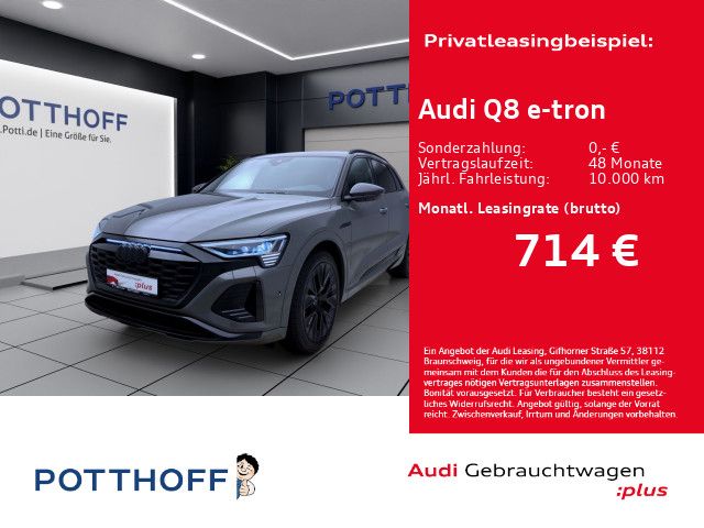 Audi Q8 e-tron 55 S LINE PANO AHK MATRIX NAVI B&O