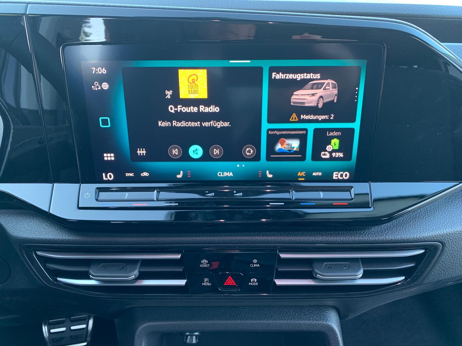 Volkswagen Caddy Maxi Style eHybrid AHK Panorama Kamera App