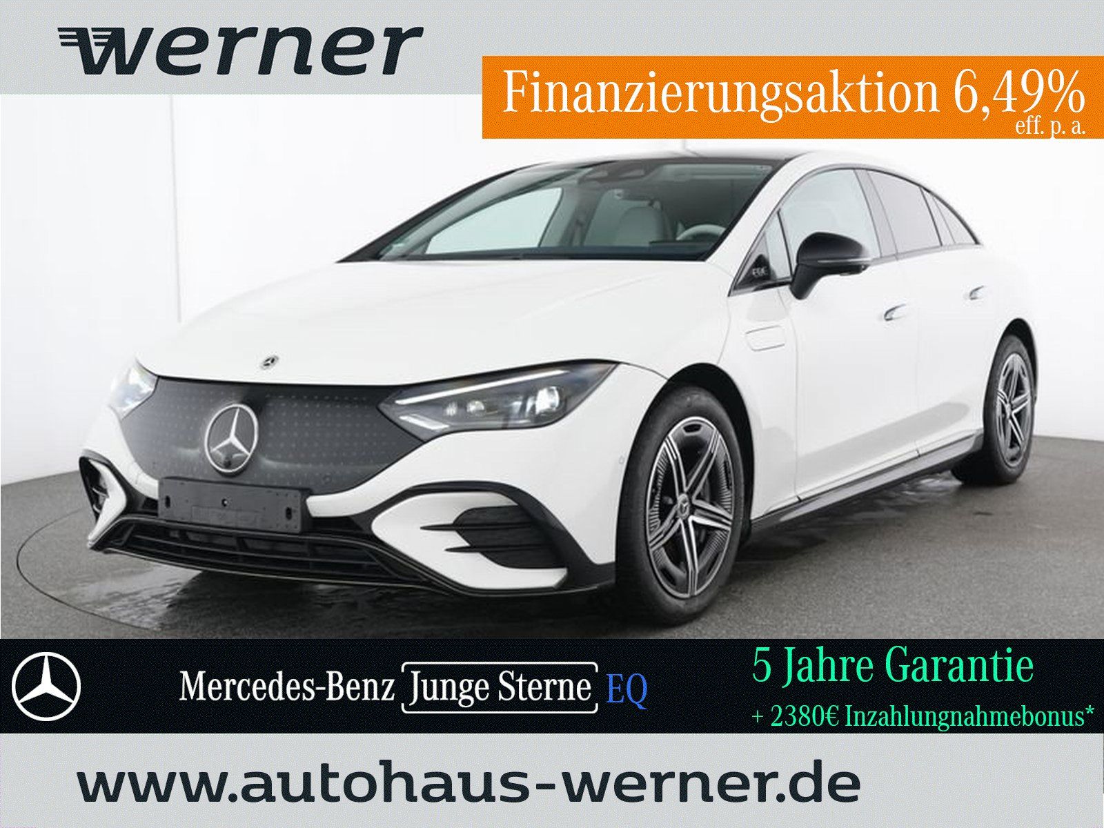 MERCEDES-BENZ EQE 300 AMG-PREMIUM NIGHT PANOR ARIMATIC HuD AHK