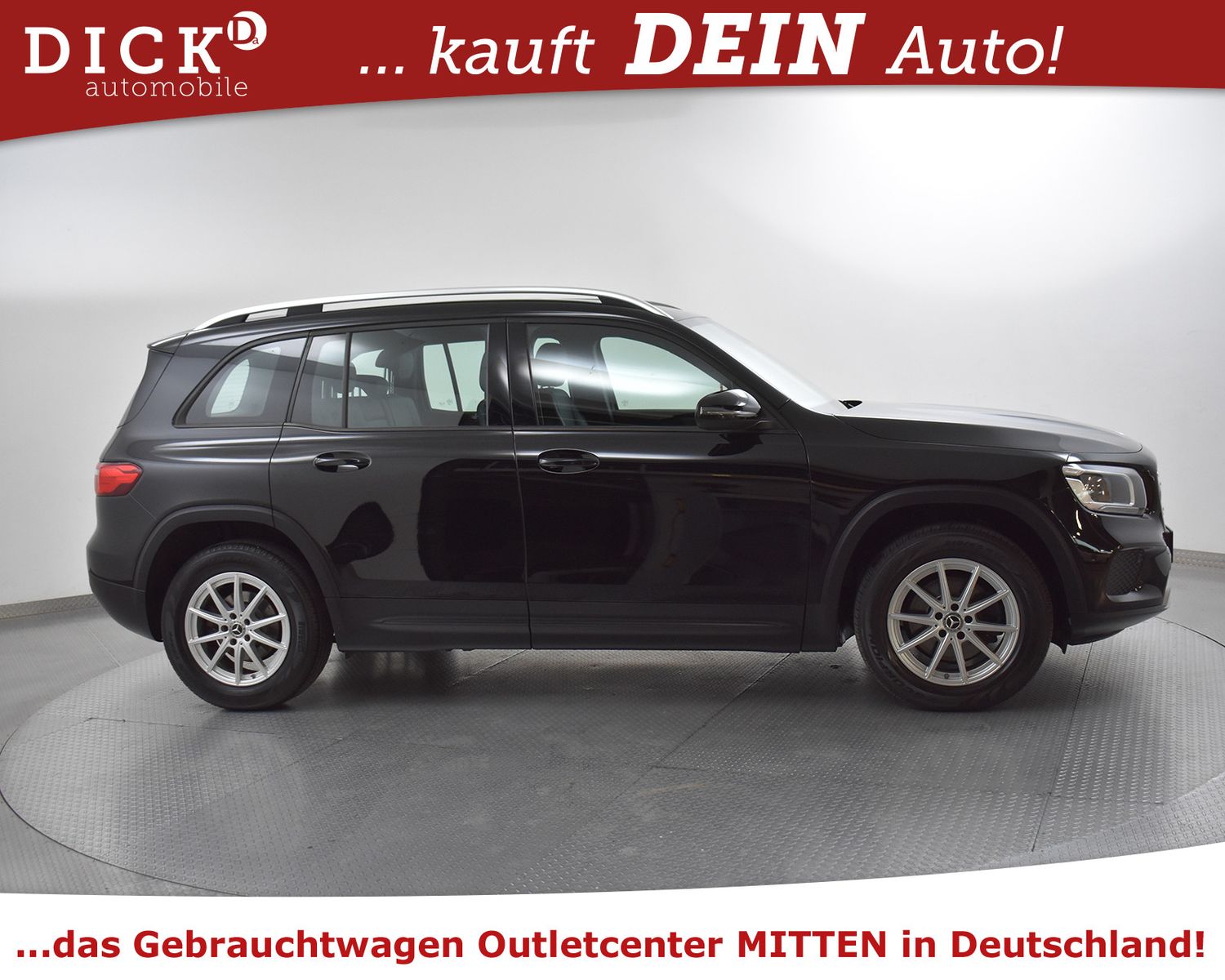 Fahrzeugabbildung Mercedes-Benz GLB 180d 8G >PANOR+NAVI+LEDER+SHZ+KAM+ADVENC+DAB