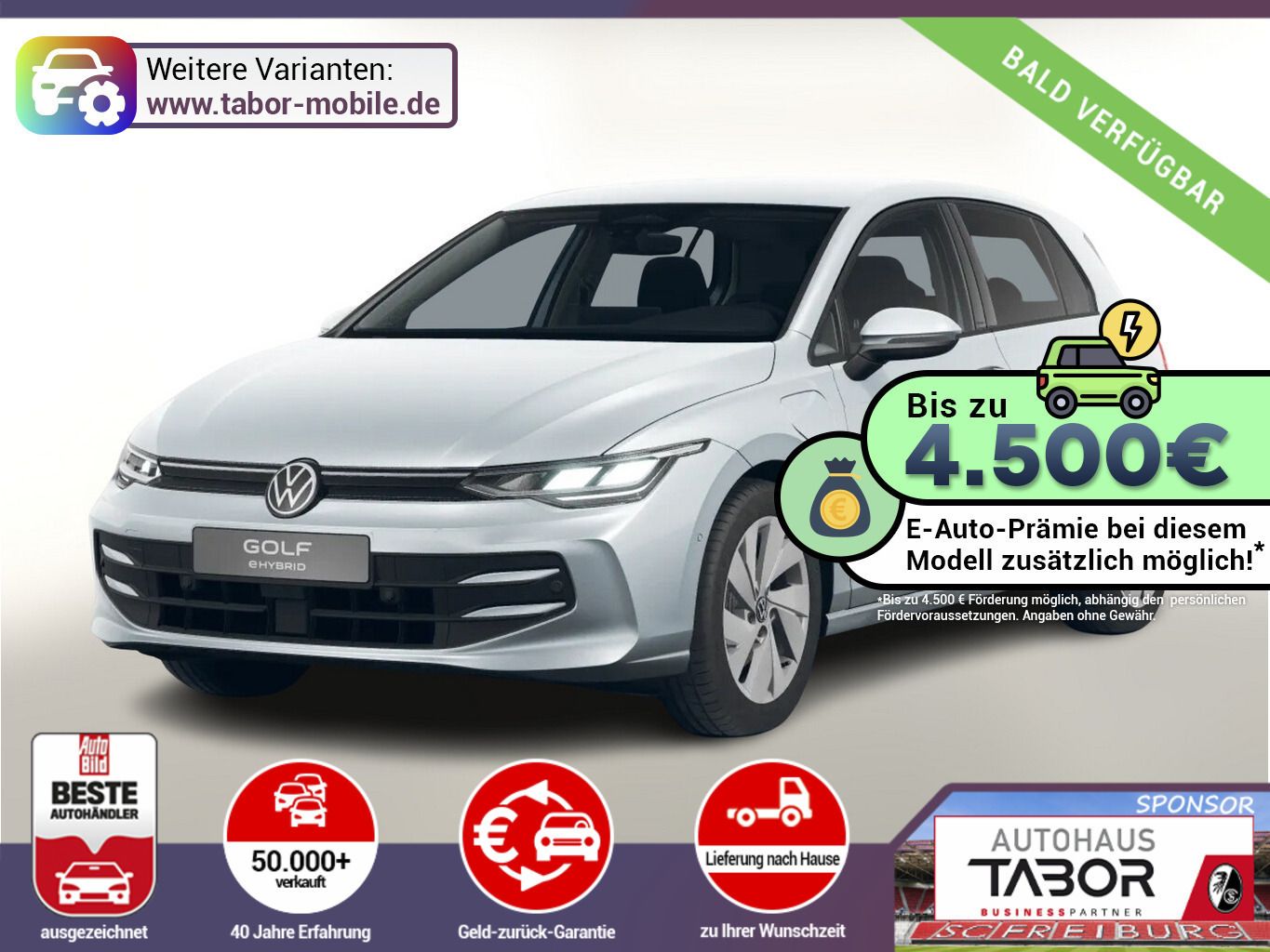 Volkswagen Golf PHEV KeyL SHZ ParkAssPro LM17 KAM UVP-36%*