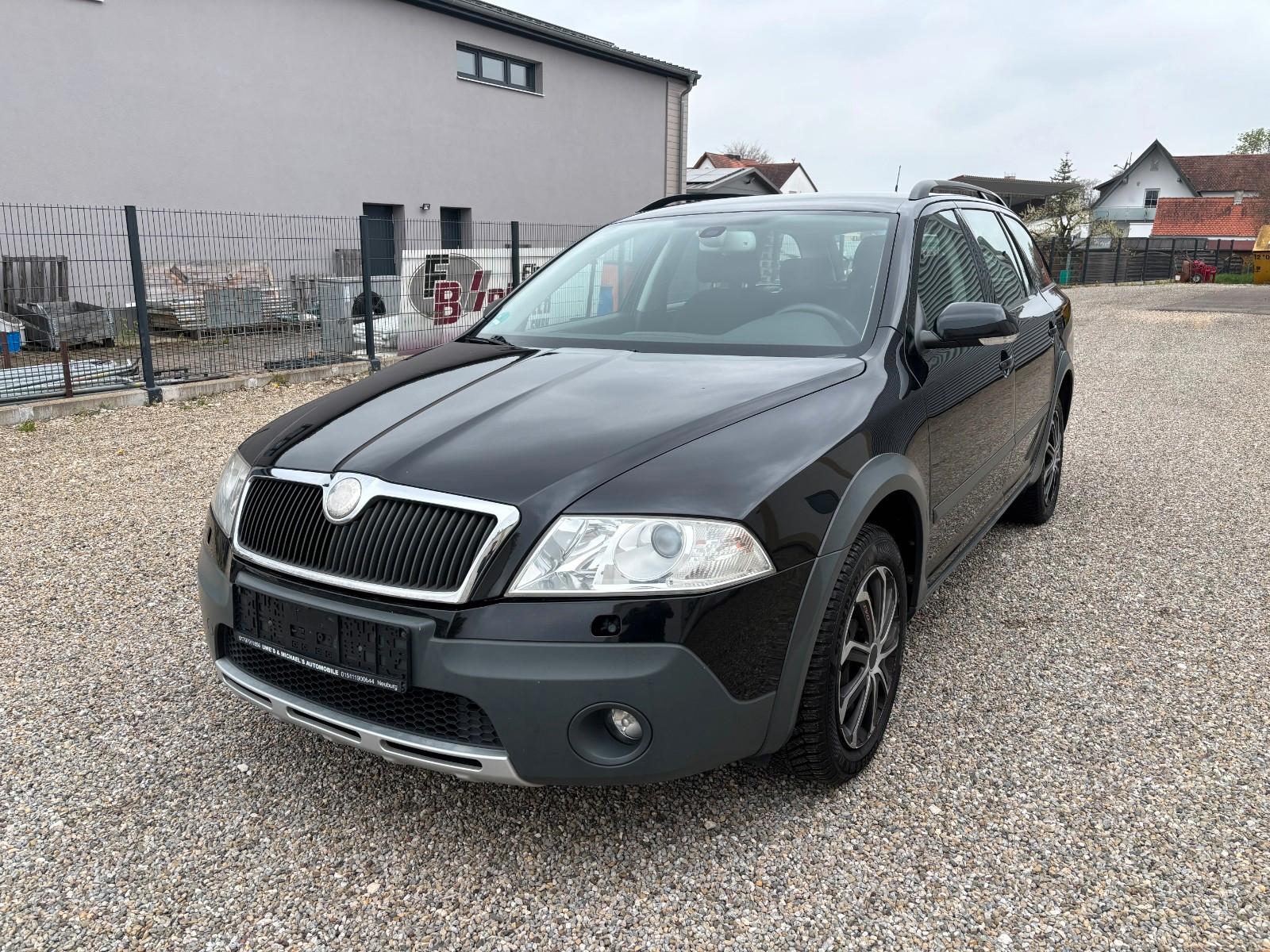 Skoda Octavia Combi Scout 4X4, ALLRAD, 2.HAND, NAVI