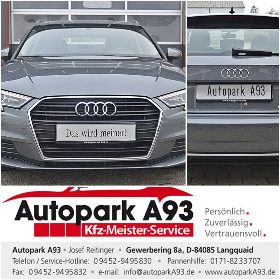 AUDI A3 TFSI Sportback Drive SelectKlima GRA SHZ Navi