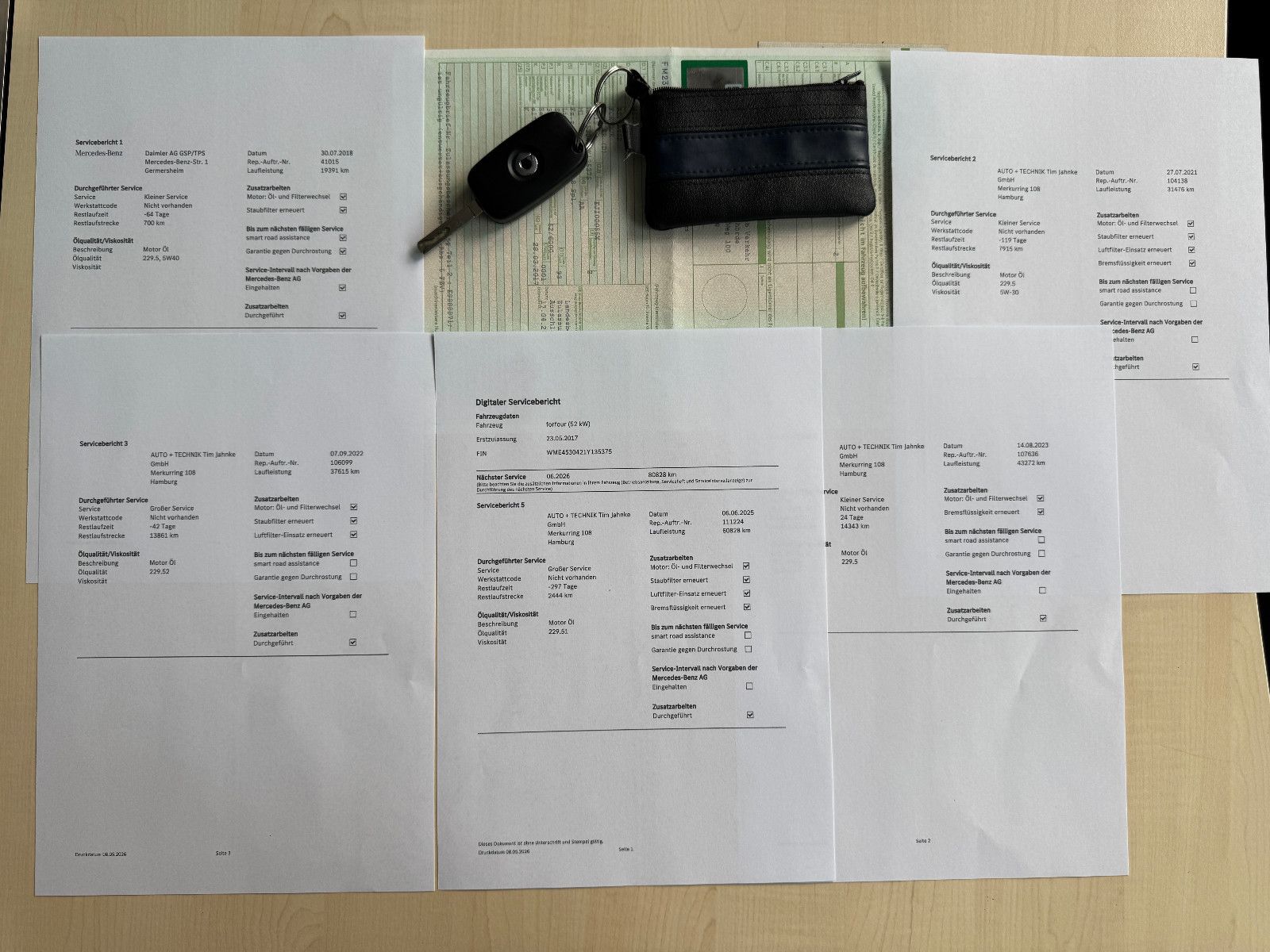 Fahrzeugabbildung Smart ForFour PASSION NAVI PDC SITZHEIZUNG SCHECKHEFT