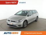Volkswagen Golf VII 1.4 TSI Sound Aut.*NAVI*ACC*PDC*SHZ* - mit Benzin-Antrieb: Grau, Berganfahrassistent, Kombi