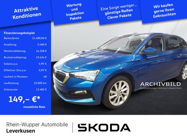 Skoda SCALA 1.0 TSI DSG APP CONNECT SHZ PDC KLIMA